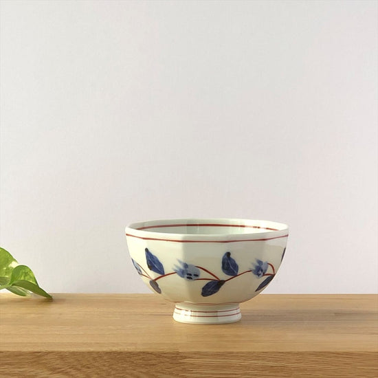 Aritayaki Porcelain [for you] Matching Teacups Meguri-Hana