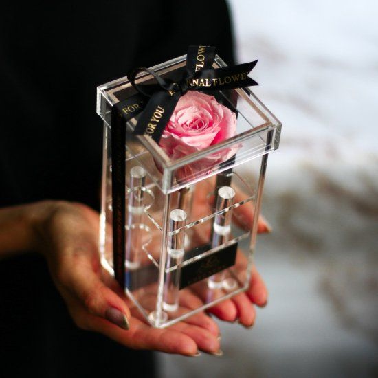 Crystal rose Box Classic <pink>.