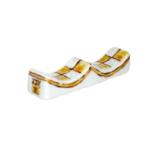 [Eisyou] Brush mount with checkered pattern (yellow), small