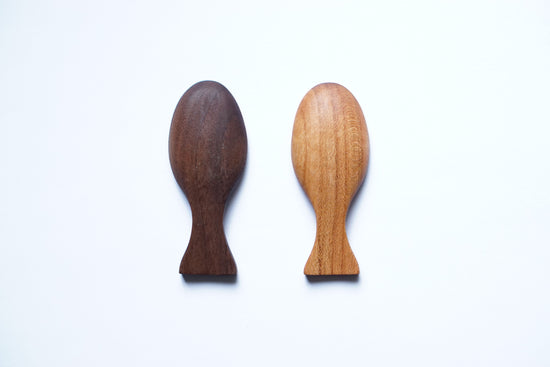 Wooden Sugar Spoon (walnut or black cherry)A001-1