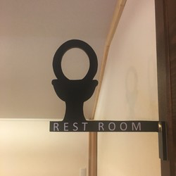 Toilet Sign REST ROOM
