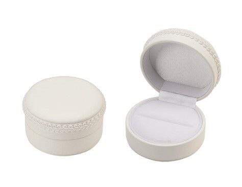 Round bridal ring case, 2 rings, 12 pieces, AO-KR-7