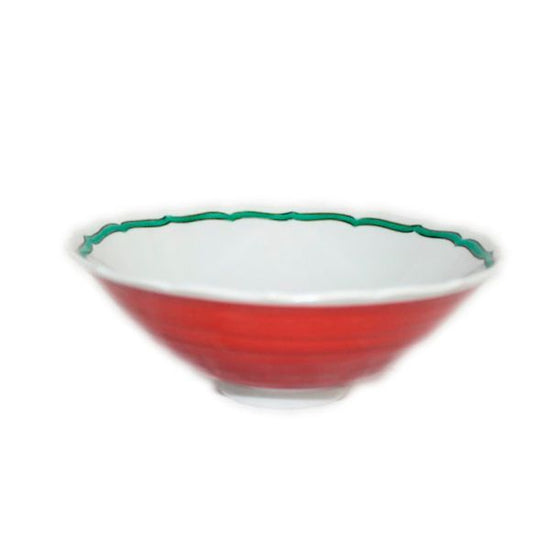 [Eisyou] Bowl, white plum design, 6.5 x 6.5 cm