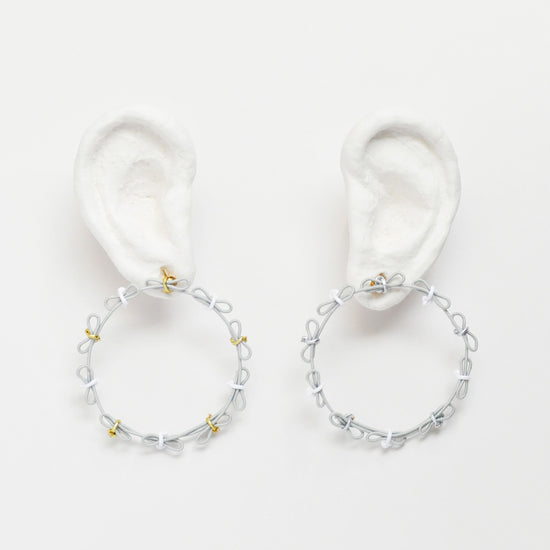 Ribbon hoop (L-Gray)