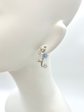 Pippi pierced earrings | silver925 × blue pearl