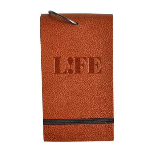 LIFE Leather Multi-Purpose Card Holder – 5×3 in, Maroon