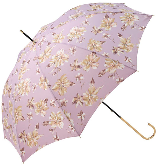 Long Umbrella Sheer Floral