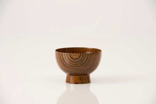Large Bowl Lacquer Brown