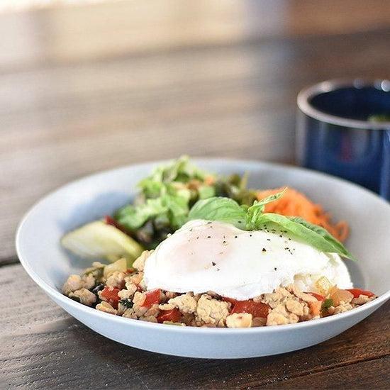 Cuisine Gray Mat Stan L Grayish Western Tableware Round Bowl Made in Japan Minoyaki Stylish Modern