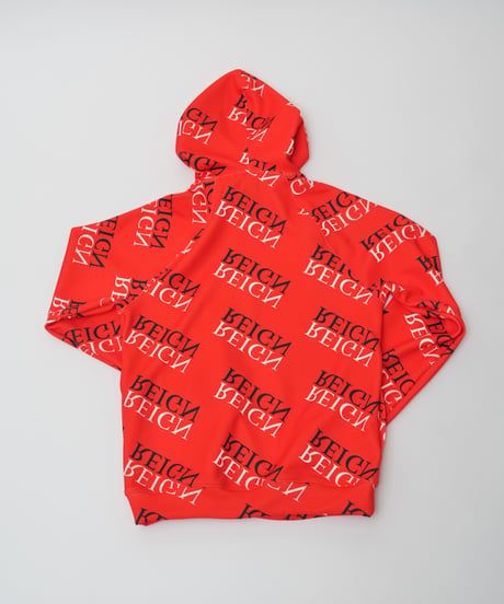 Monogram hoodie(Red)