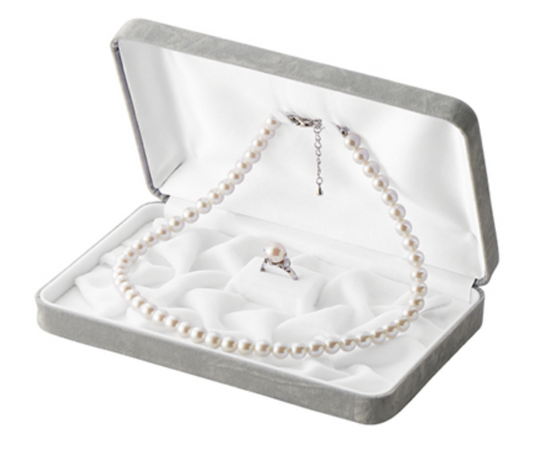 Pearl Necklace Case for 2 rings and 2 necklaces, SEIME series, 6 pieces AR-NR700