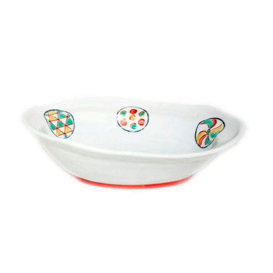 [Eisyou] Rounded pattern 6" oval bowl