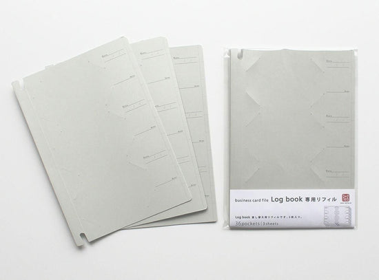 Business card file Logbook refills