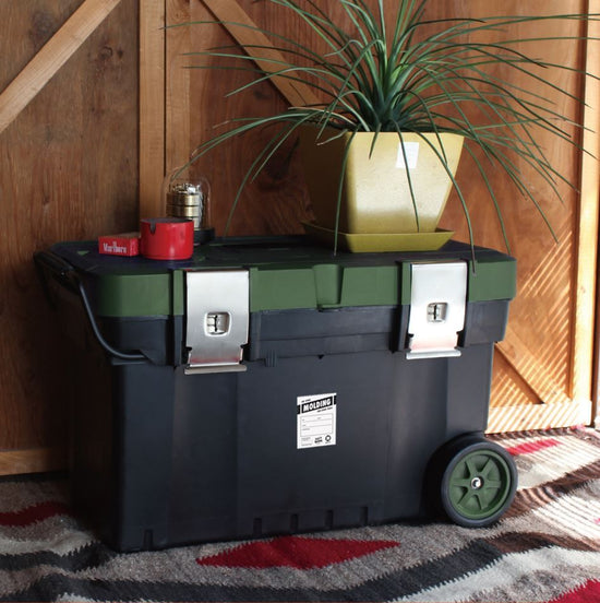 molding TRUNK BOX CART 67L with Casters.