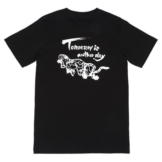 T-shirt Mens Hokusai Ukiyoe Tiger "Tomorrow is another day" Tomorrow is another day