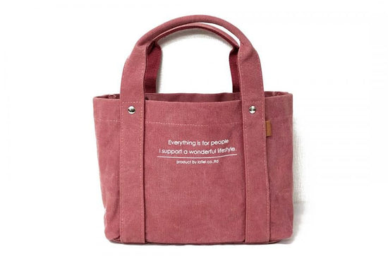 Canvas Divider Handbag