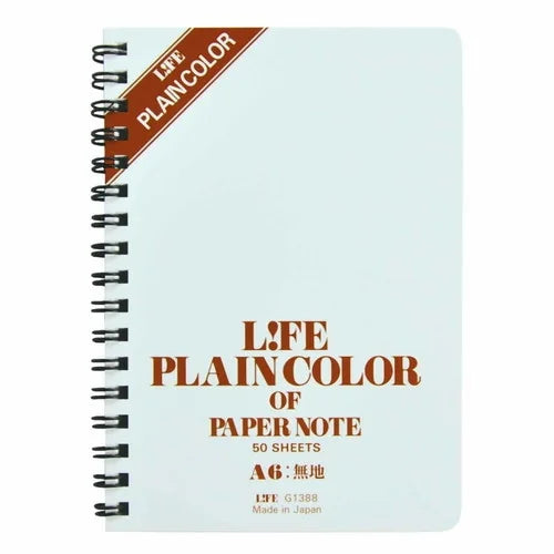 LIFE Plain Notebook – A6, Plain