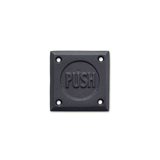 63840 [POSH MADE] sign plate PUSH