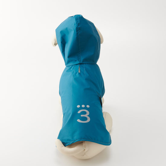 Doggie rain poncho "reflector".
