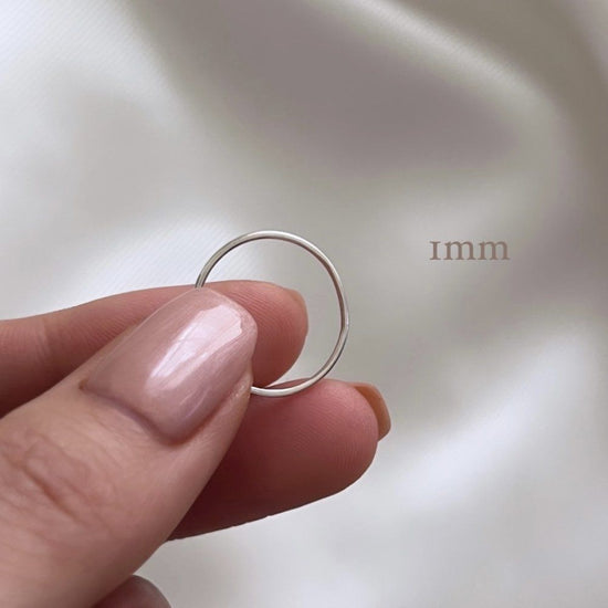 Classy ring silver925 (1mm)