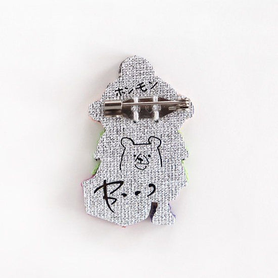 [Collaboration] pokefasu Pokefasu Taiyaki Bottle Brooch Fat Bottle Badge