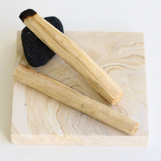 Positive Energy Palo Santo Sticks & Lava Stone set