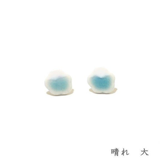 Wataragumo "sunny" large Pierced earrings