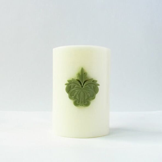 Soy wax candle green