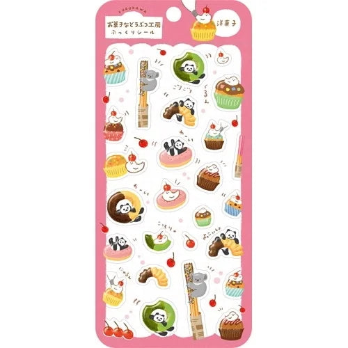 Furukawa Shiko Puffy Sticker Sheet – Western Confectionery
