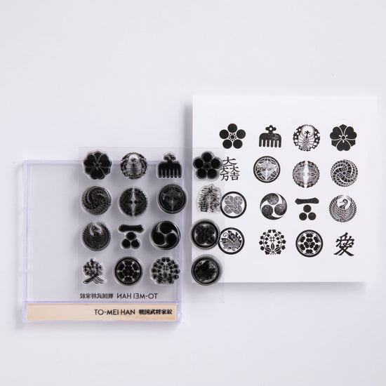 Sengoku Warlord Family Crest Stamp - Super Reproduction Clear Stamp TO-MEI HAN