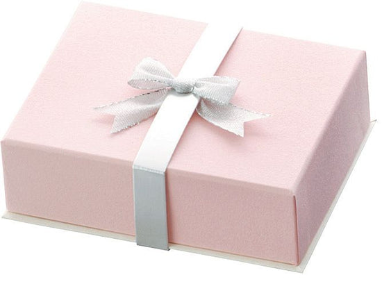 [Special price for limited items] Accessory gift box, paper box with ribbon sleeve, pink color only, in units of 20 AR-REP396