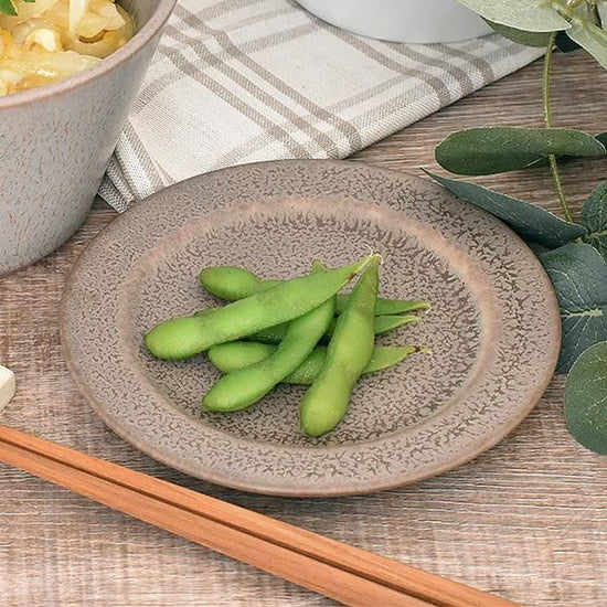 Cuisine Glaze Multi Bowl Lid Brown Western Tableware Round Bowl Made in Japan Minoyaki Stylish Modern