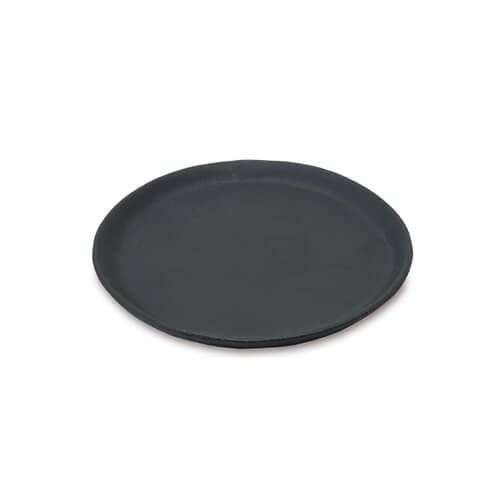 63634 [PLUS THE GREEN] Round Plate Black