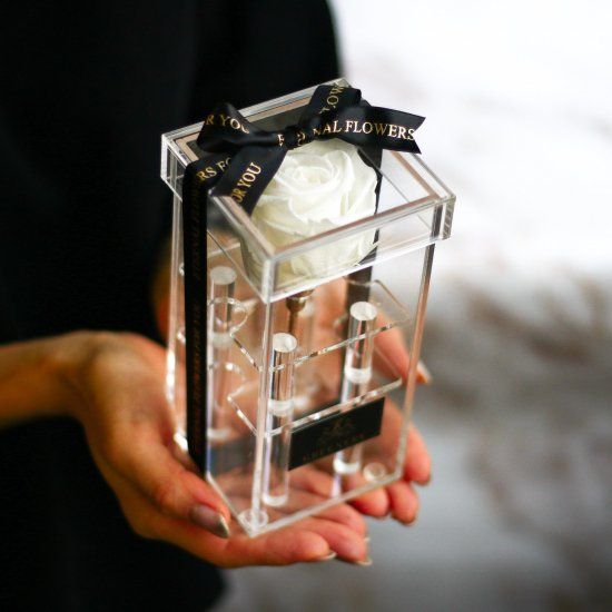 Crystal rose Box Classic <white>.