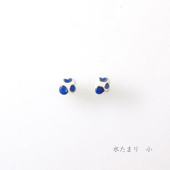 WATAMUGUMO small "Puddle" Clip-on earrings