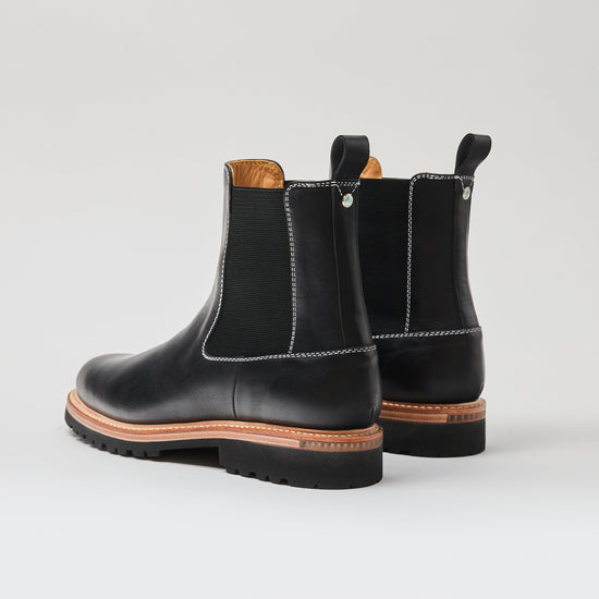 Travel Boots "Stockholm" - Black Regency Calf