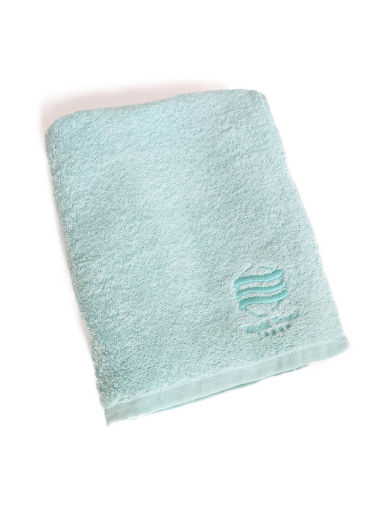 Fluffy Imabari Sports Towel (Turquoise Blue) (Set of 5)