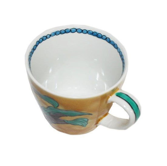 [Eisyou] Mug with fountain blue pattern