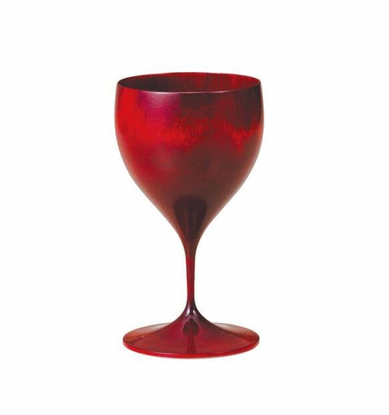 Wooden Wine Glass Chardonnay Colorful Red SX-604