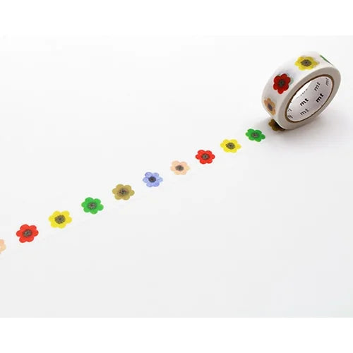 mt Masking Tape – Ichiro Yamaguchi: HANA head, 15mm×7m