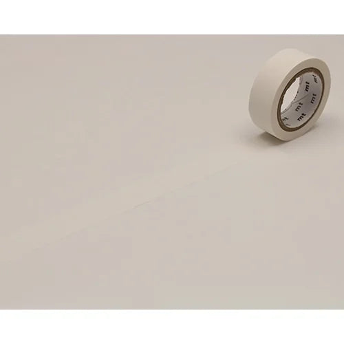 mt Masking Tape – Matte White, 15mm×7m