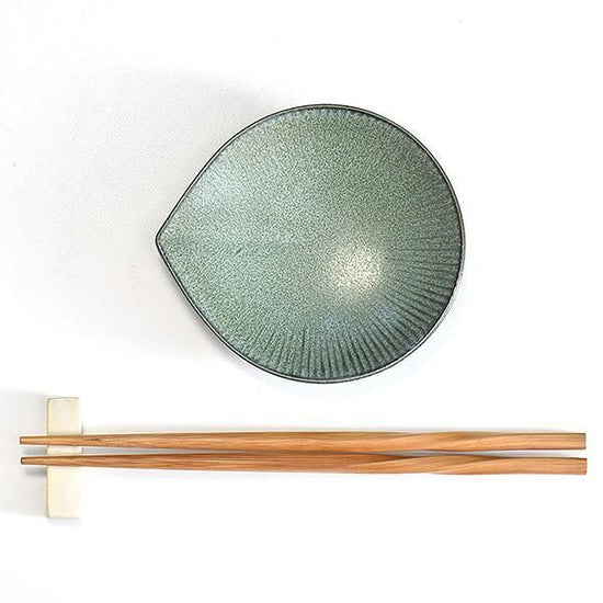 Moa Kiln Changed Green 12.5cm Small Dish, Green Type, Western Tableware, Round Dish, Small Dish, Made in Japan, Minoyaki, Cafe Style, Stylish, Modern