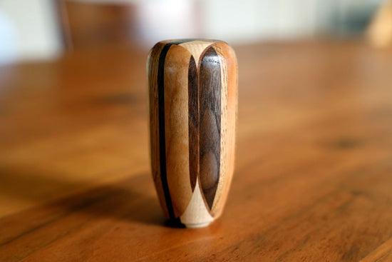 [Made to order]Named wooden shift knob for Toyota gate type AT (M8 screw) Chaos parquet standard for Hiace!