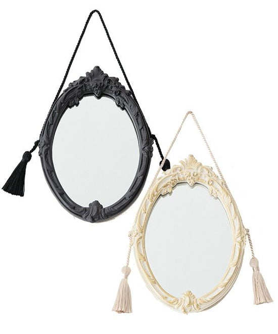 Oval hanging mirror (2 colors) M45-2469