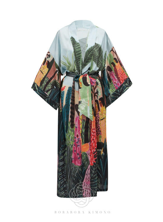 BORABORA KIMONO Maxi-Length Kimono