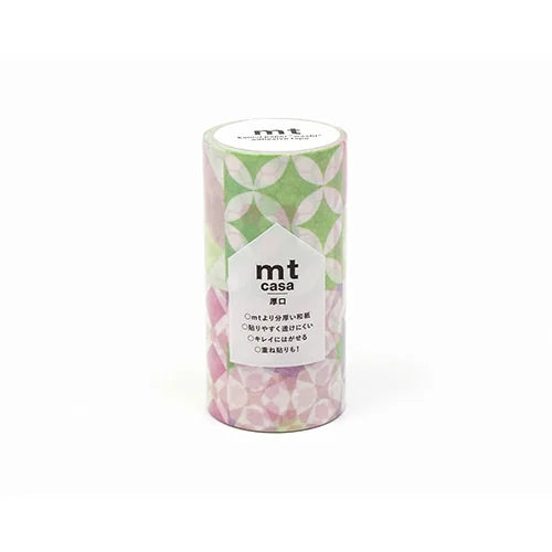 mt casa Thick Washi Tape – Tile Pattern, 90mm×7m