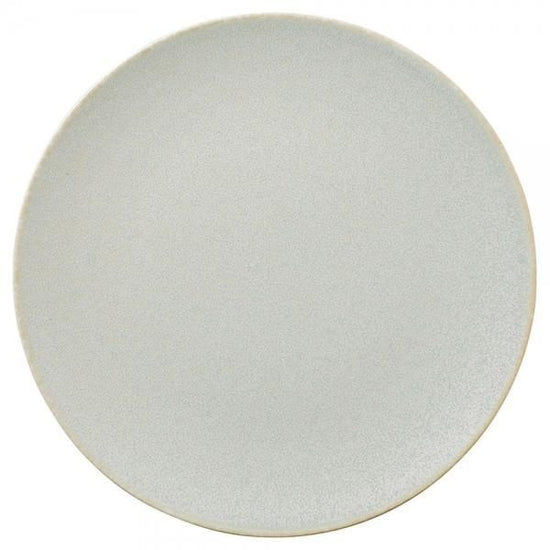 Cuisine Silver Green Plate M Greenish Western Tableware Round Plate Made in Japan Minoyaki, Stylish, Modern