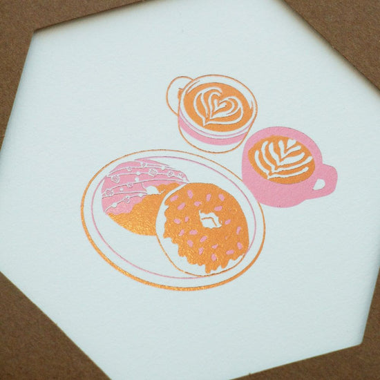 ROKKAKU CARD [doughnuts].