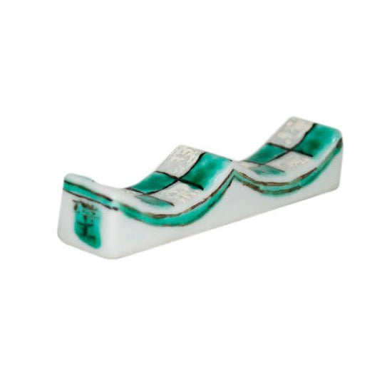 [Eisyou] Brush mount with checkerboard design (green), small