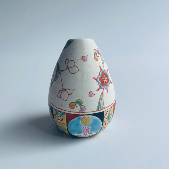 [Ginshu Kiln] Narrow long vase D